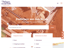 Tablet Screenshot of poelmannvandenbroek.nl